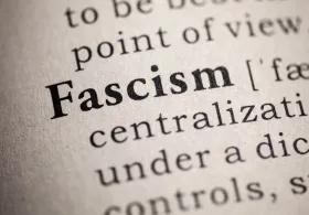 Fake Dictionary, Dictionary definition of the word fascism.