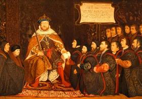 King Henry VIII Presents Charter to Barber-Surgeons