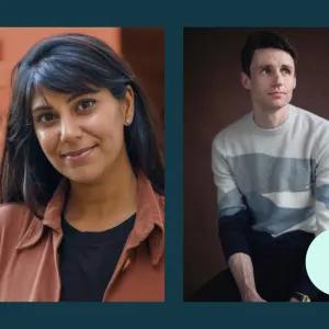 Event creative with Alycia and Joe