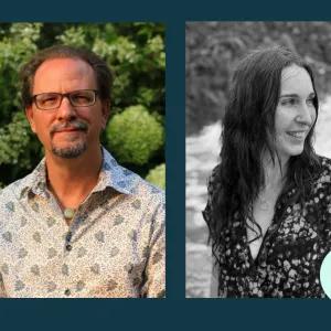 Event creative with Julian Hoffman and Lucy Durneen