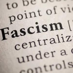 Fake Dictionary, Dictionary definition of the word fascism.