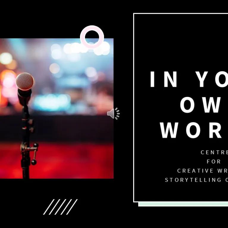 Logo for Open Mic event