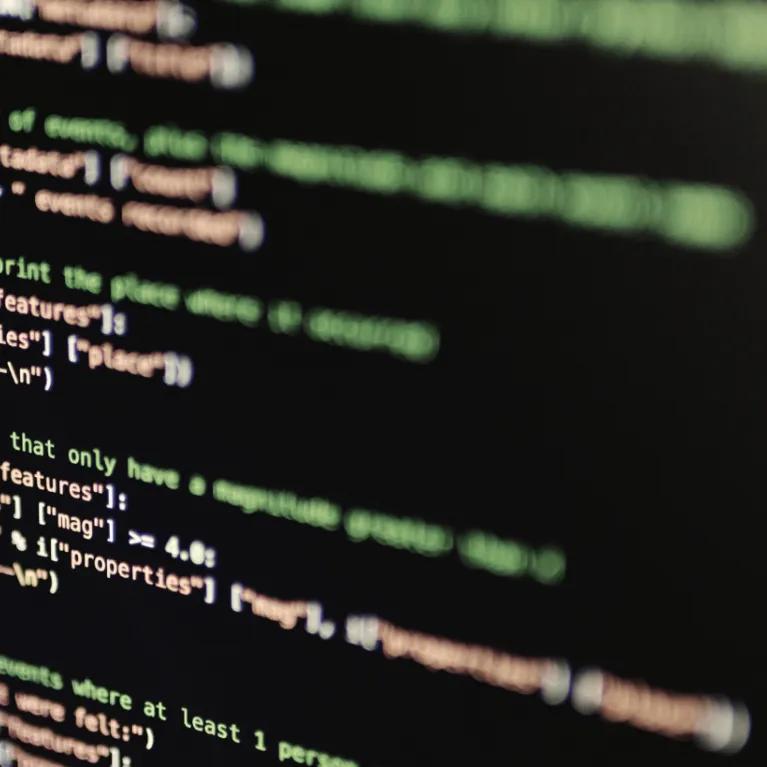 Coding on digital screen