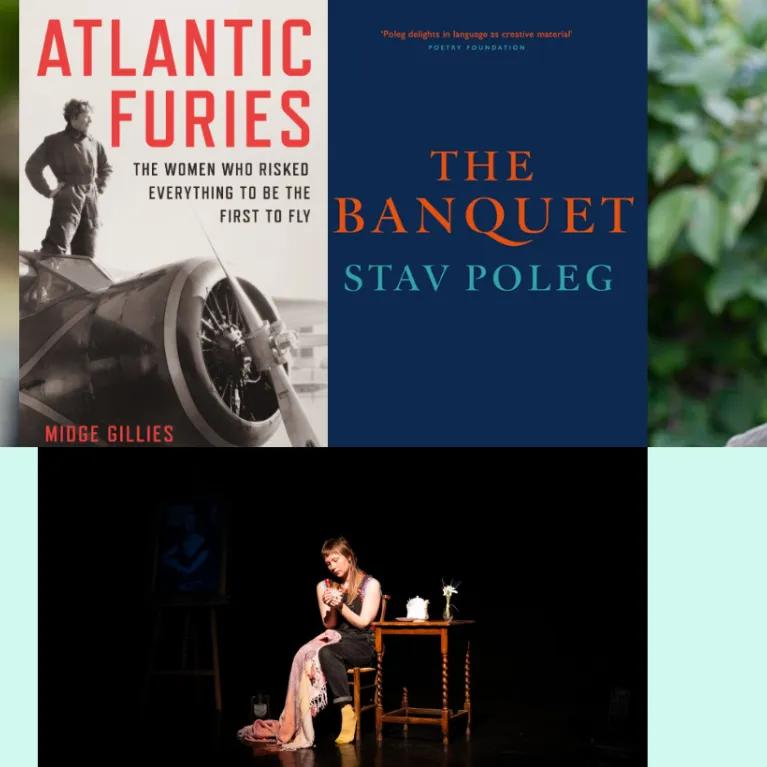 Compilation of creative writing tutors and book covers